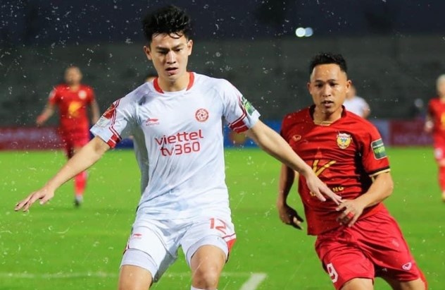 Dan tuyen thu o CLB Viettel bat luc truoc Ha Tinh hinh anh