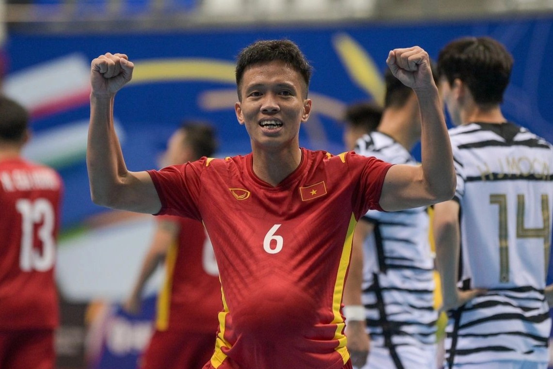 Tuyen futsal Viet Nam hoa doi hang 9 the gioi hinh anh