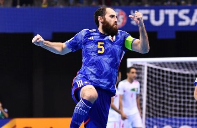 Futsal Nhat Ban vo dich chau A sau tran thang Iran hinh anh