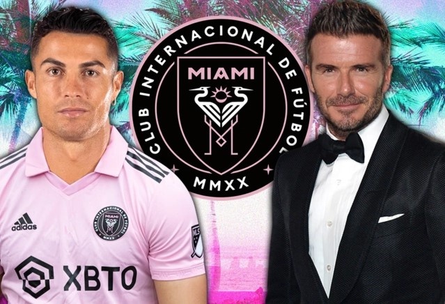 Beckham loi keo Ronaldo den Inter Miami hinh anh