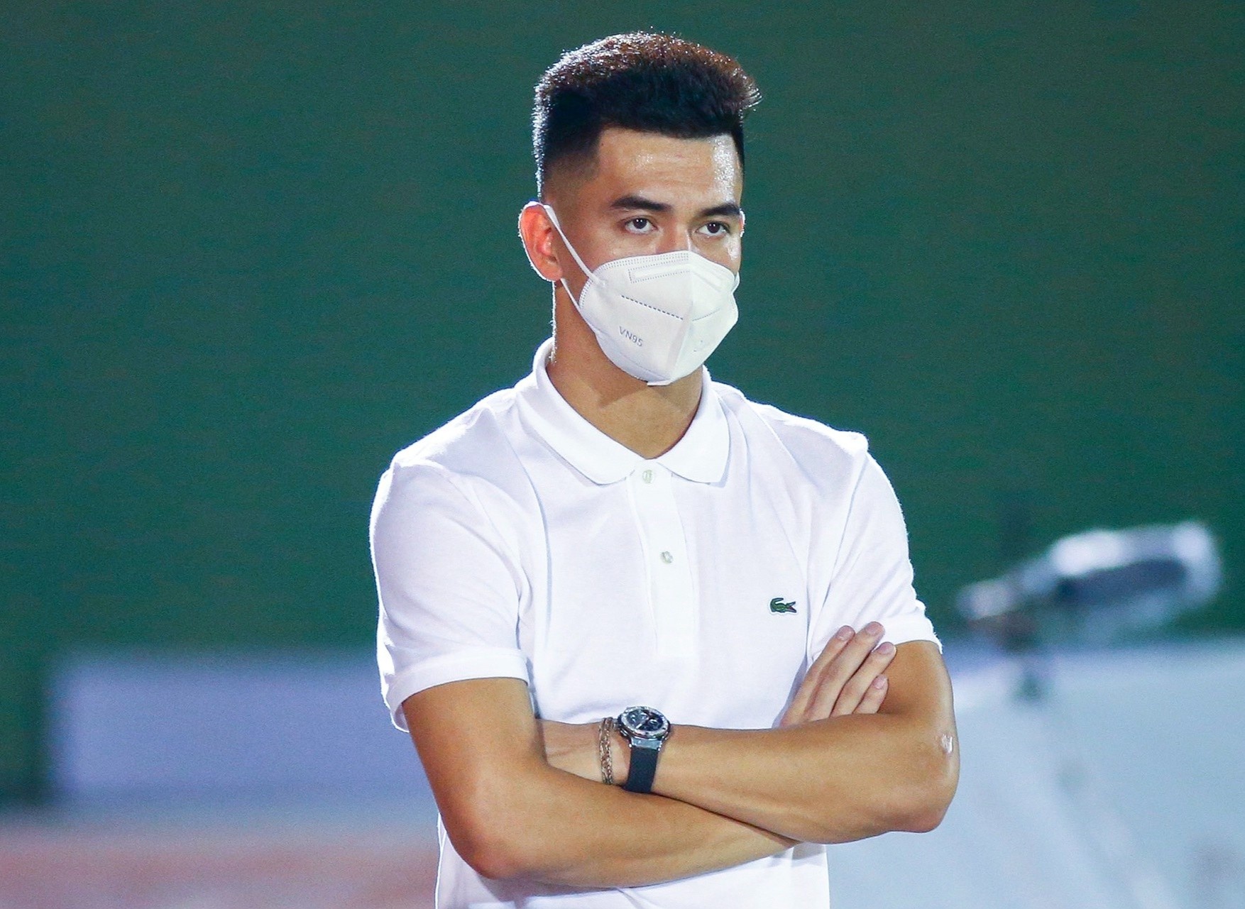 Tien Linh chan thuong truoc ngay len tuyen Viet Nam hinh anh