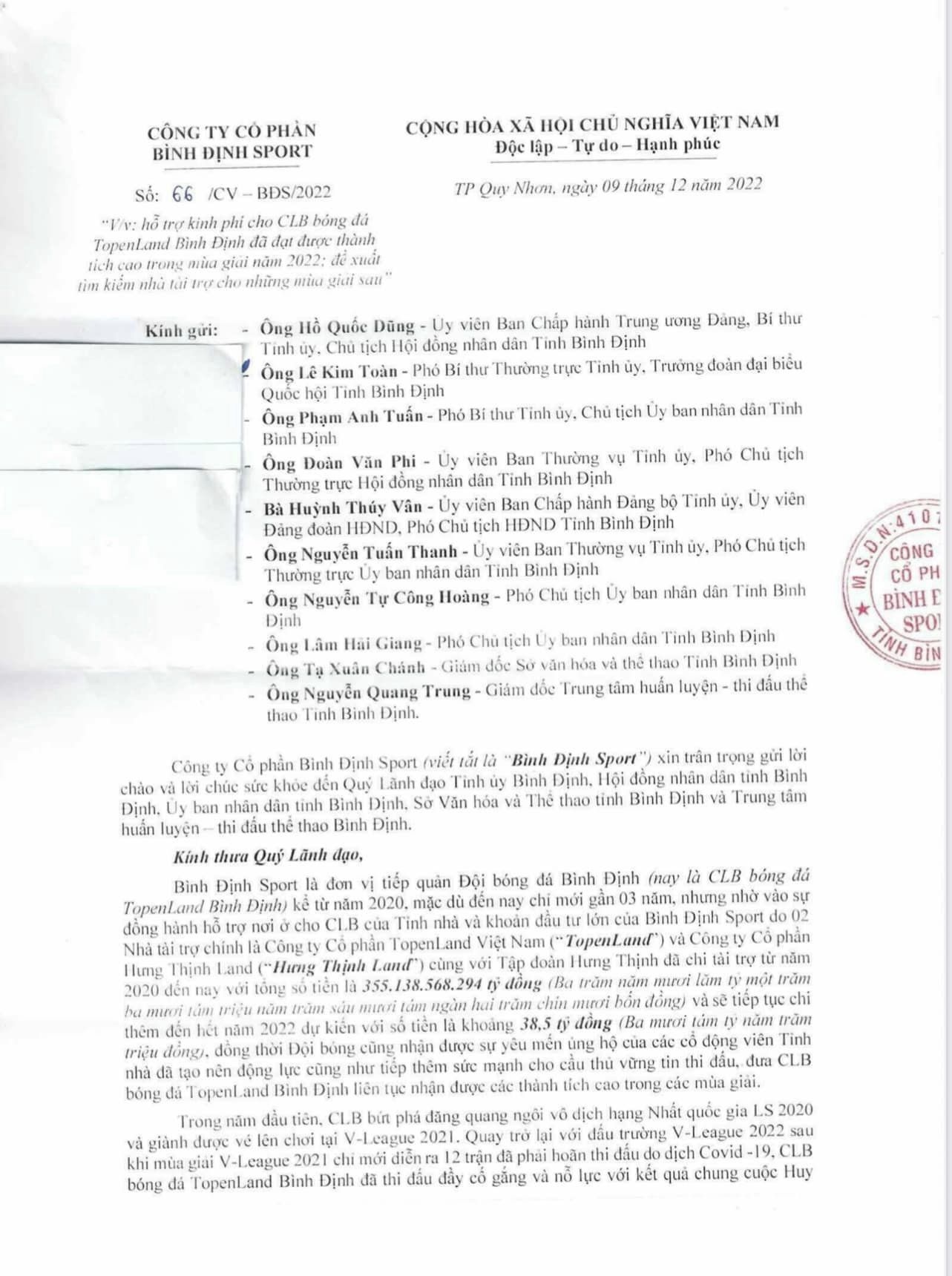 clb bình định nợ ảnh 1 clb binh dinh no anh 1