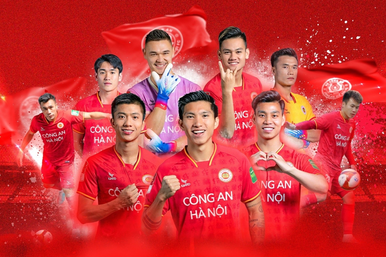 Dan tan binh toan sao cua CLB Cong An Ha Noi hinh anh