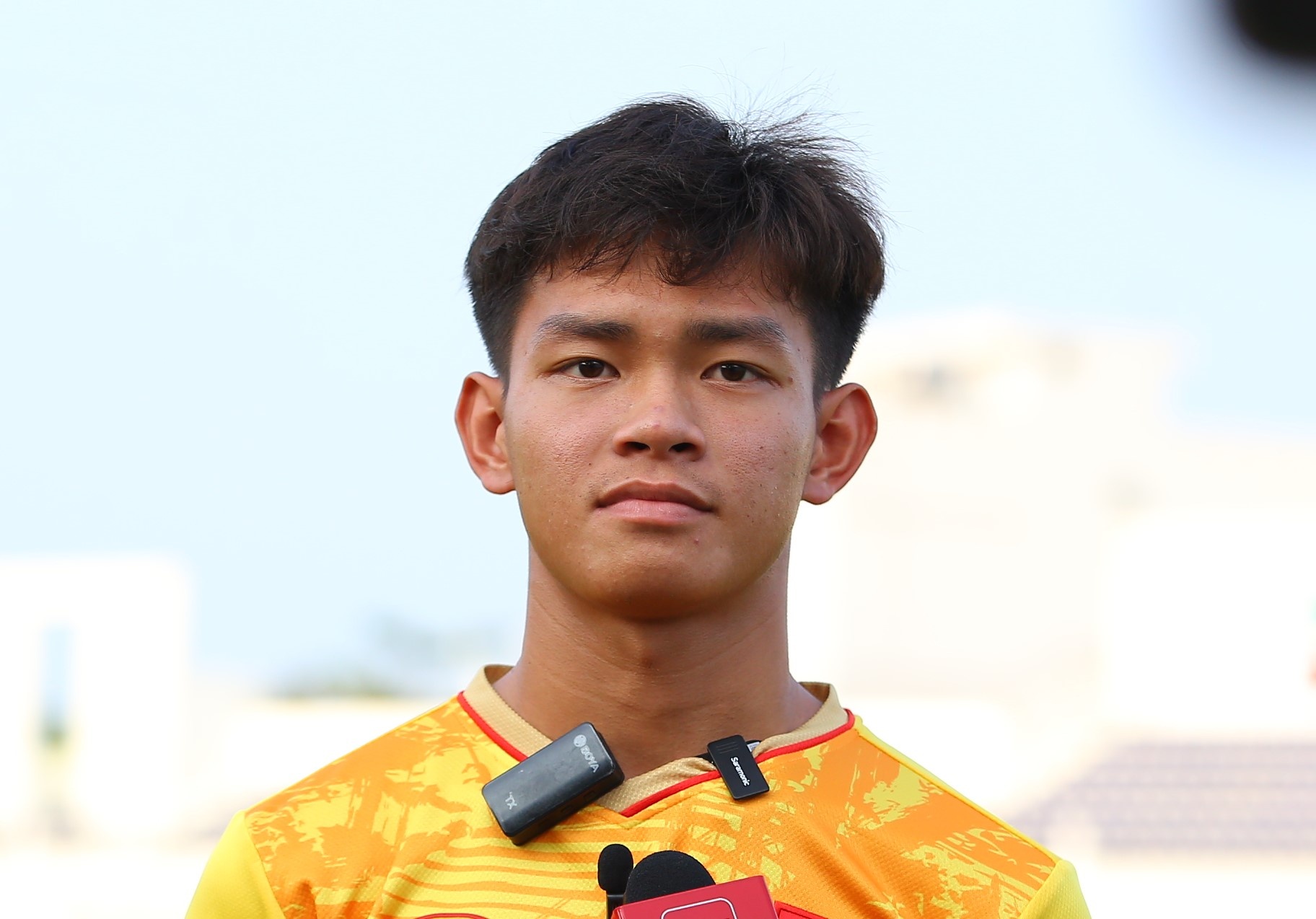 Tien dao U22 Viet Nam dat muc tieu 1 ban/tran o SEA Games 32 hinh anh