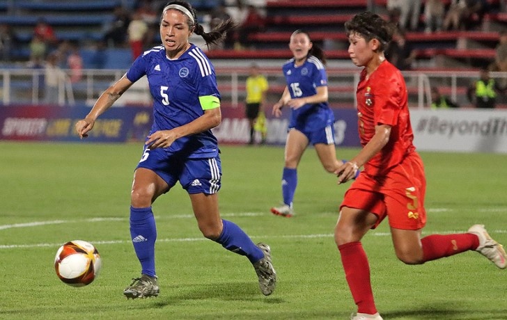 Tuyen nu Myanmar tao cu soc truoc Philippines hinh anh