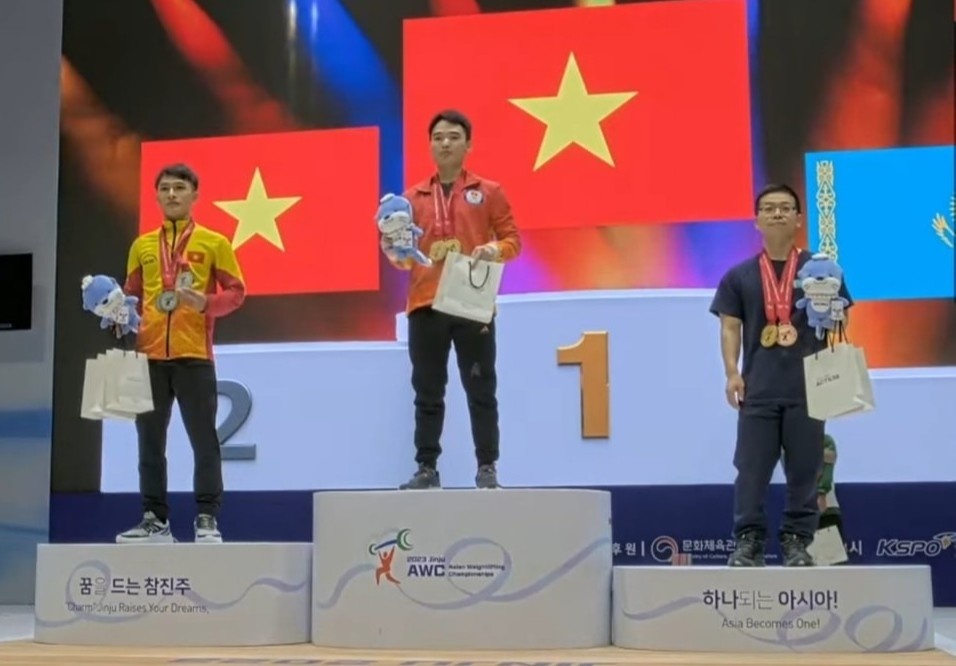 Viet Nam gianh 2 HCV o giai cu ta chau A 2023 hinh anh