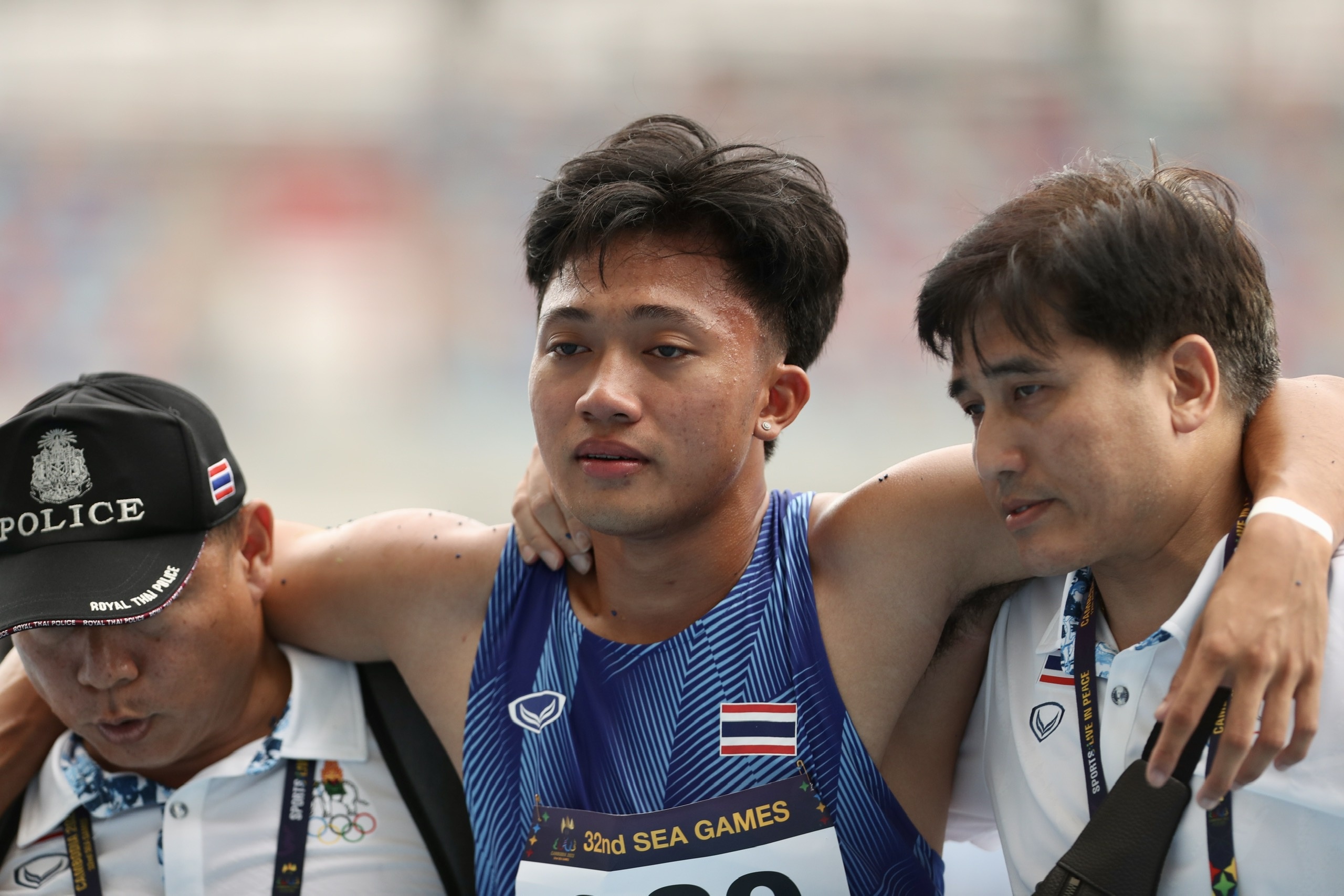 Than dong chay nuoc rut Thai Lan chinh thuc mat SEA Games 32 hinh anh
