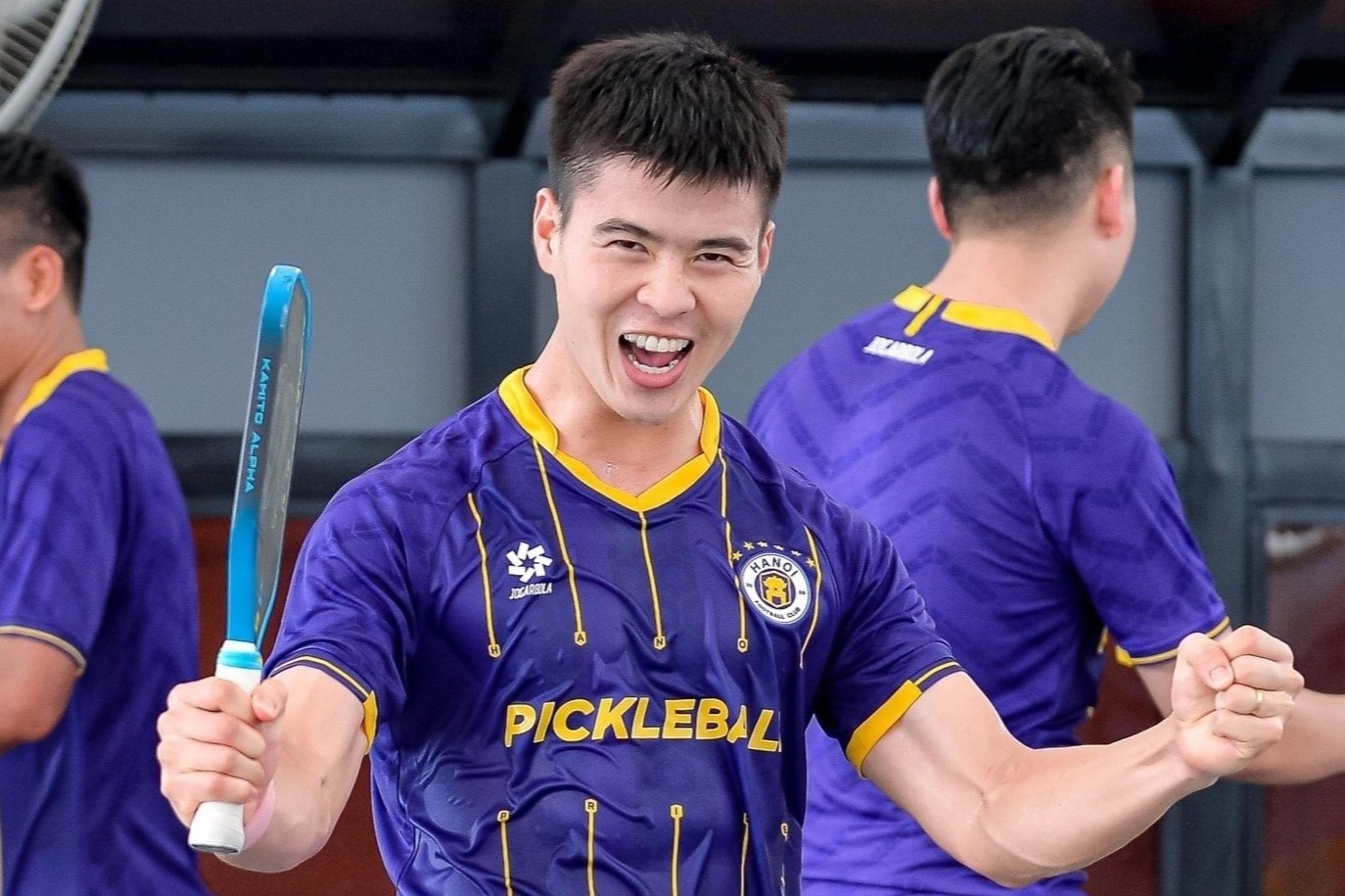 Duy Manh, Van Quyet choi pickleball 'hay nhat' CLB Ha Noi hinh anh