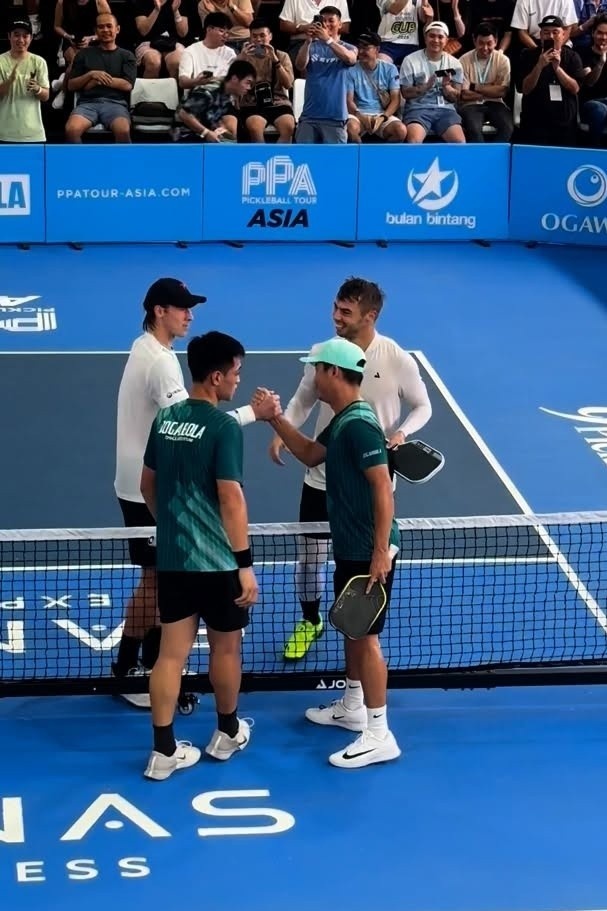 pickleball viet nam,  Ben Johns,  Truong Vinh Hien,  Do Minh Quan,  Ly Hoang Nam,  PPA Tour Asia,  Christian Alshon,  tay vot pickleball,  ket qua pickleball,  pickleball chau A,  phong do pickleball,  doi nam pickleball anh 3