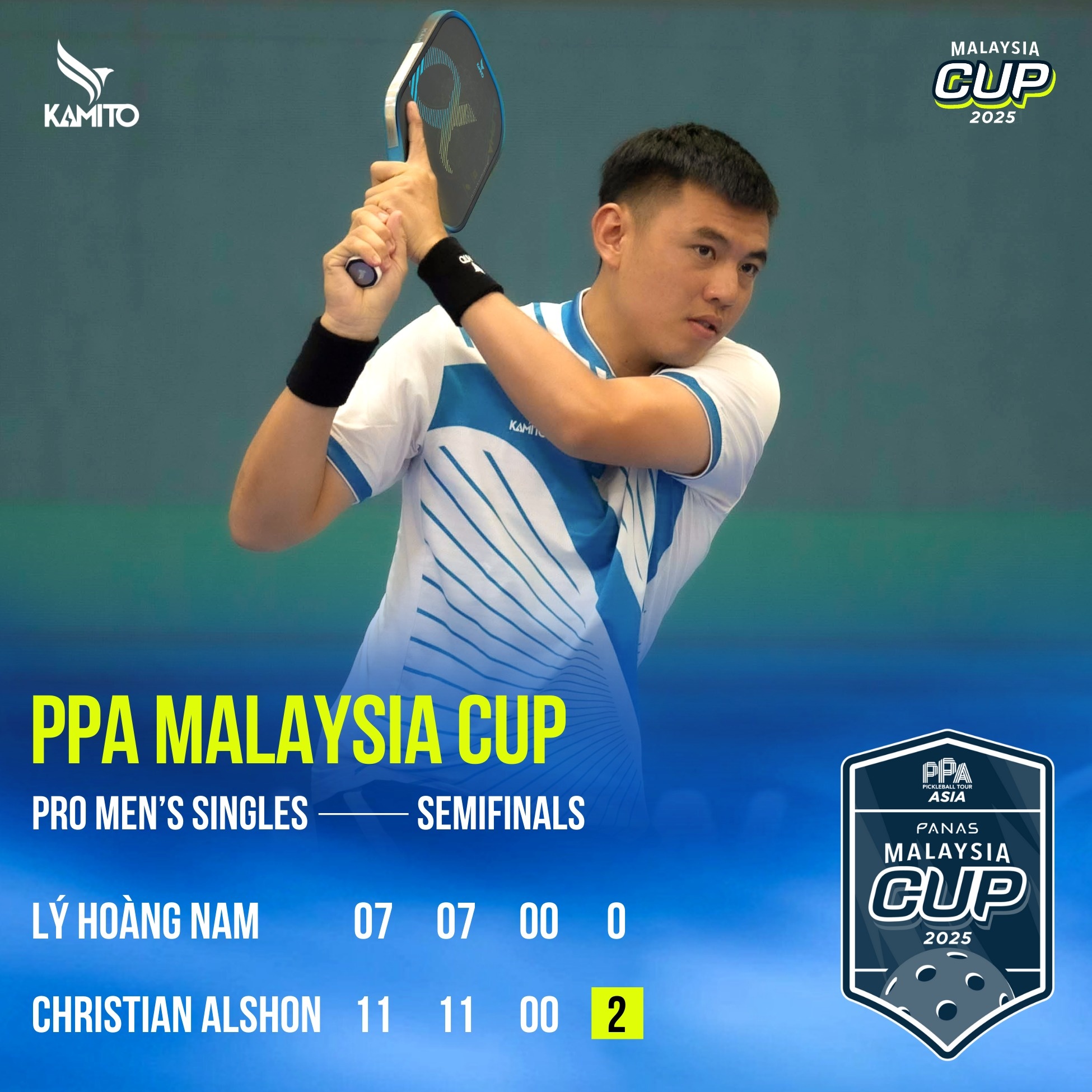 pickleball Viet Nam,  Ly Hoang Nam,  Truong Vinh Hien,  PPA Tour Asia,  tay vot Viet Nam,  thanh tich pickleball anh 1