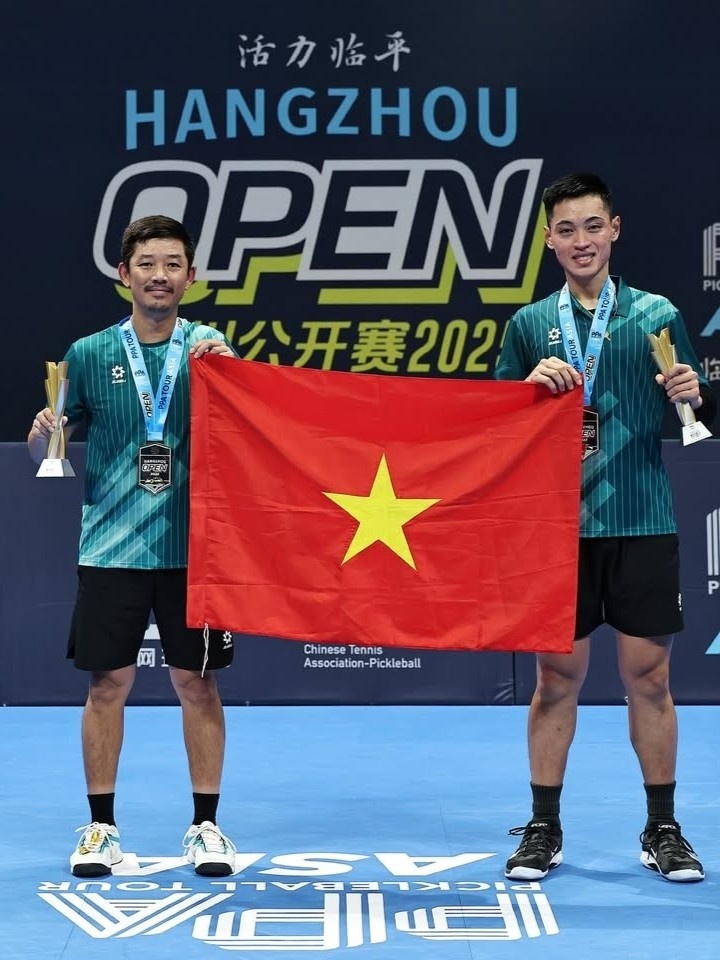 pickleball,  PPA tour,  Viet Nam,  ly hoang nam,  truong vinh hien,  phuc huynh,  trinh linh giang,  ben johns anh 6