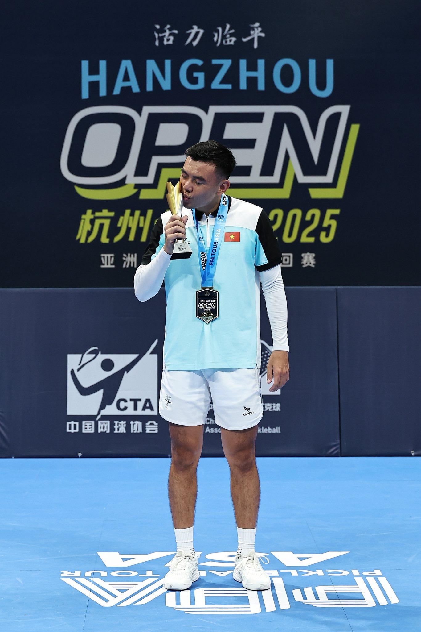 pickleball,  PPA tour,  Viet Nam,  ly hoang nam,  truong vinh hien,  phuc huynh,  trinh linh giang,  ben johns anh 3