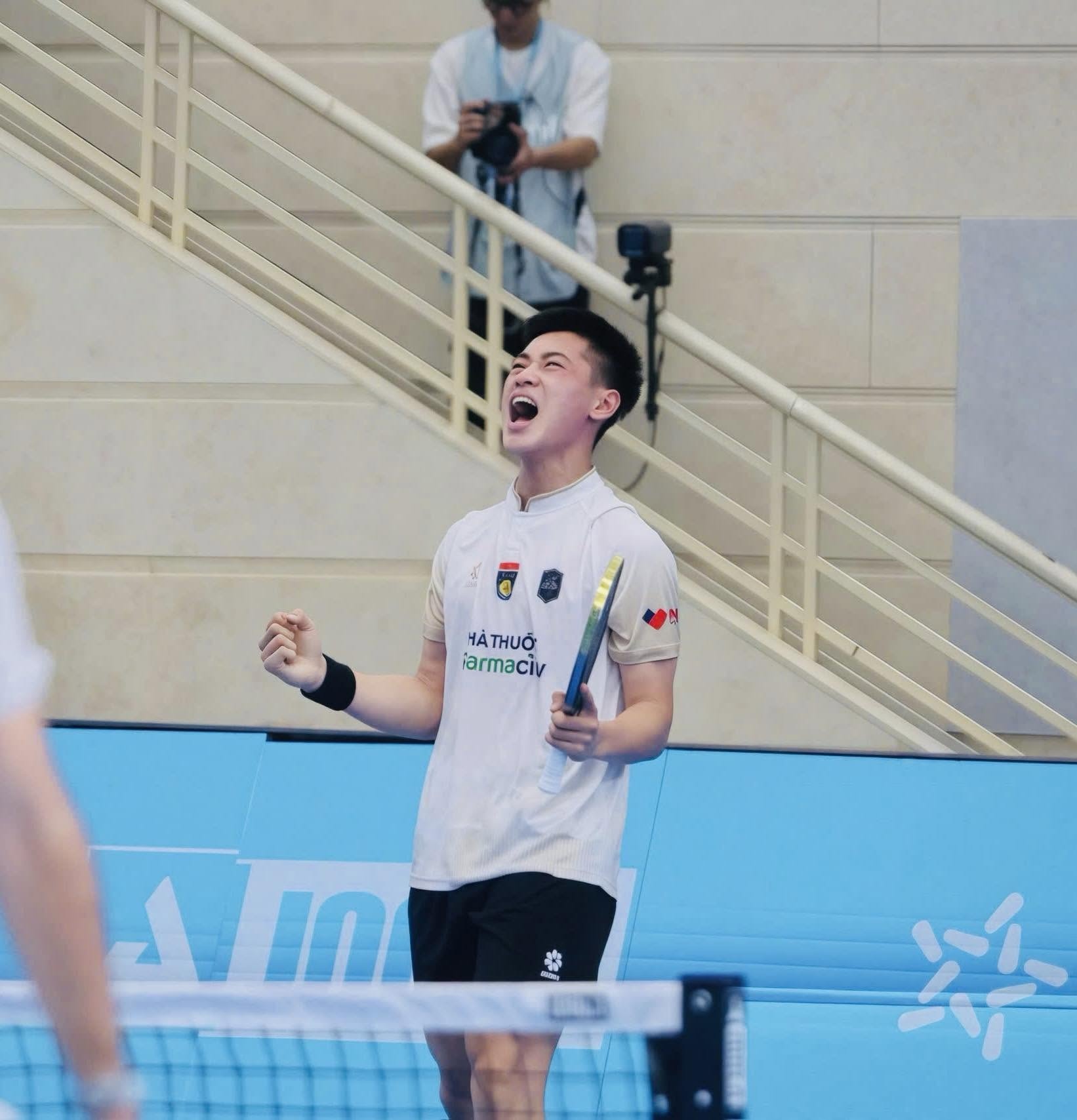 pickleball,  trinh linh giang,  truong vinh hien,  ly hoang nam,  quang duong,  phuc huynh anh 1