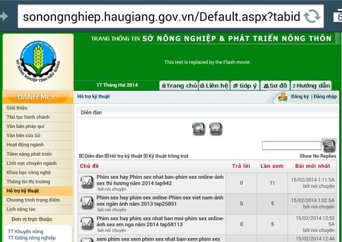 Chu tich UBND tinh bat ngo vi trang web cua So co link sex hinh anh