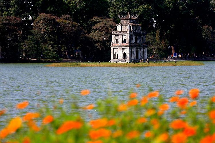 Ha Noi xuat hien nang am hinh anh