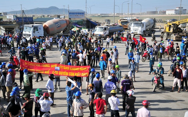 149 nguoi bi thuong trong vu xo xat o Ha Tinh hinh anh