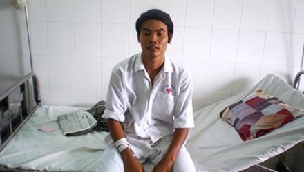 Cuu song benh nhan bi dam thung tim hinh anh