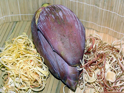 An hoa chuoi chua viem tac voi trung? hinh anh