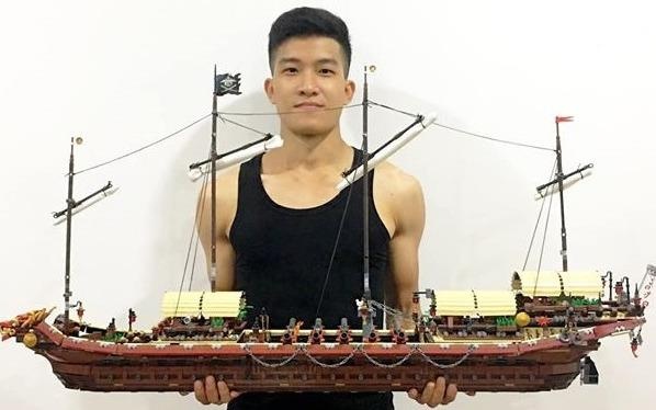 9X Ha Noi so huu bo suu tap Lego do so, gia tri hang chuc trieu dong hinh anh