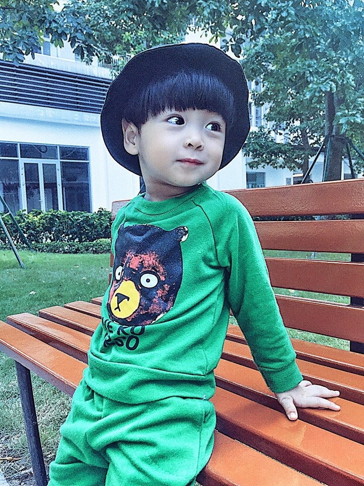 hoa trang thanh cau be ma ngay halloween anh 4