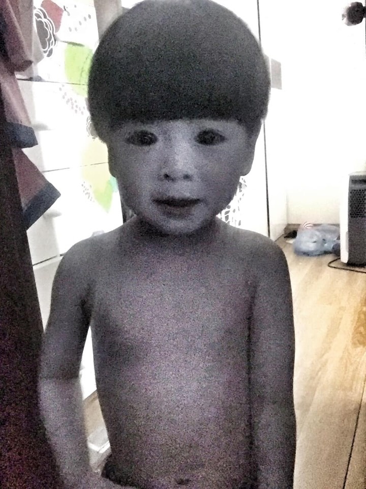 hoa trang thanh cau be ma ngay halloween anh 3