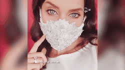 Khau trang dieu da cho co dau mua Covid-19 hinh anh