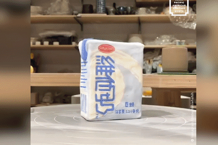 Doi bung voi nhung tac pham gom su giong het cac mon an chau A hinh anh