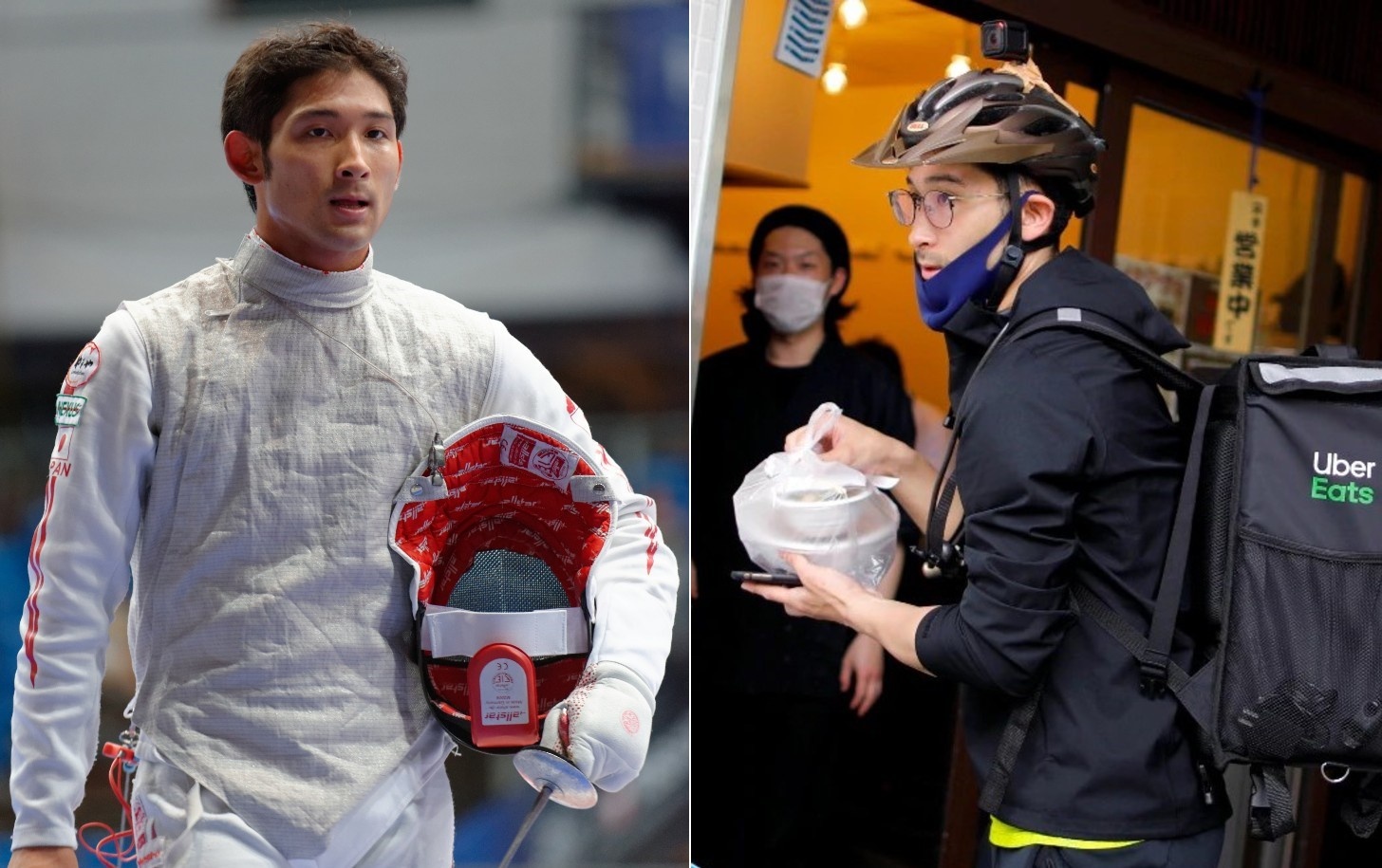 Tu choi tien tai tro, VDV Olympic chap nhan lam shipper mua dich hinh anh