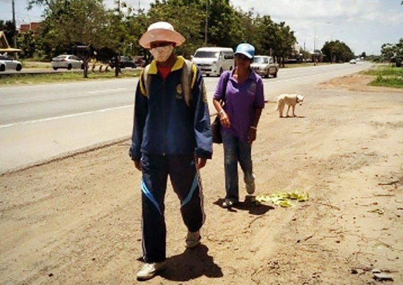 đi bộ 300 km về nhà ảnh 1 di bo 300 km ve nha anh 1