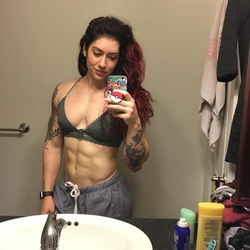 co gai co than hinh co bap nhu dan ong anh 8