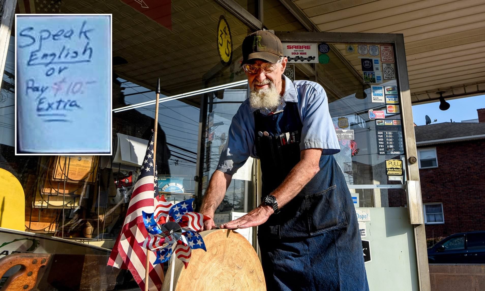 cua hang ban tra them tien neu khach khong noi tieng anh anh 1