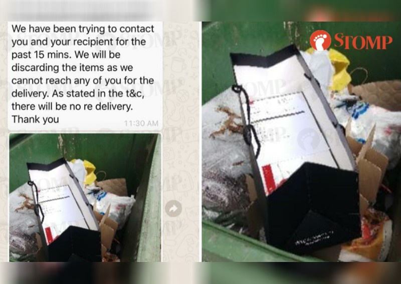 vut banh vao thung rac roi chup anh gui khach anh 1