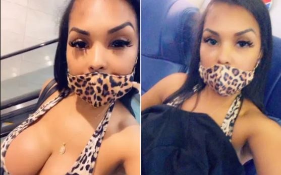 nguoi mau bi doa duoi khoi may bay vi mac ao ho nguc anh 1