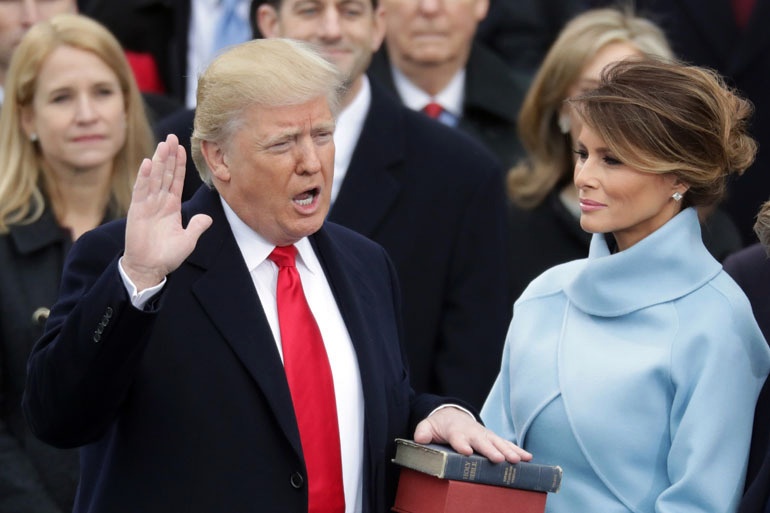 Truyen thong le nham chuc cua tong thong My hinh anh