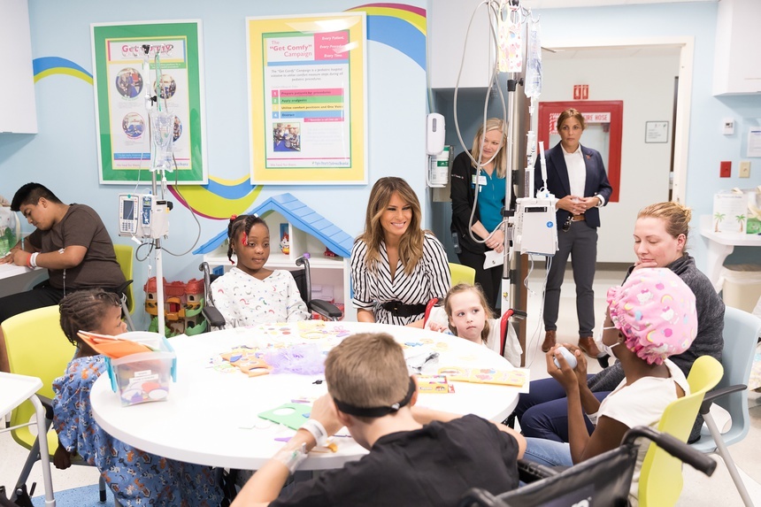 bà Melania Trump mở văn phòng sau khi rời Nhà Trắng ảnh 2 ba Melania Trump mo van phong sau khi roi Nha Trang anh 2