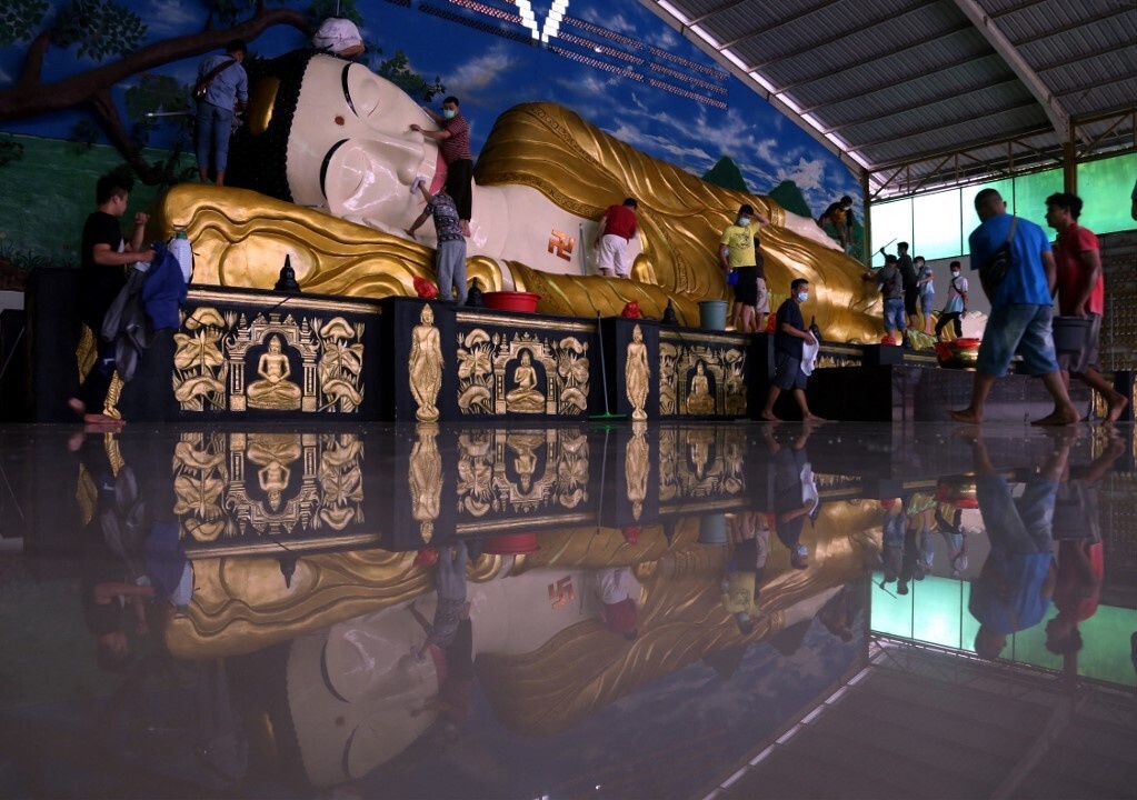 cac nuoc chau A trang hoang chuan bi don Tet anh 11