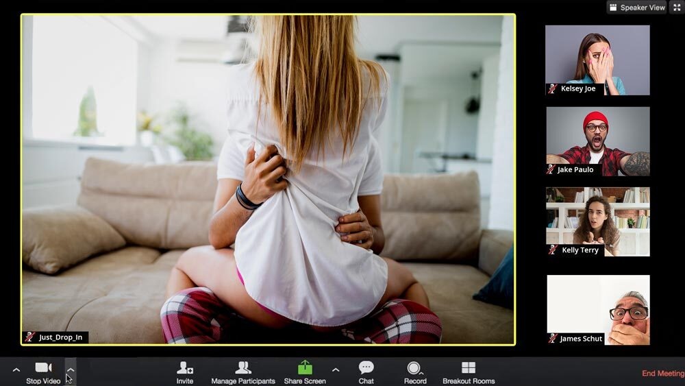 Hoc sinh,  sinh vien tro thanh nan nhan cua Zoom anh 2