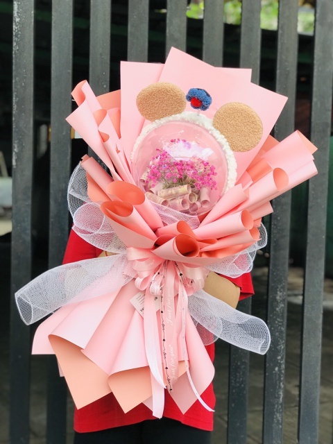 Bo hoa bang tien mat tri gia 200 trieu dong ngay 20/10 anh 9