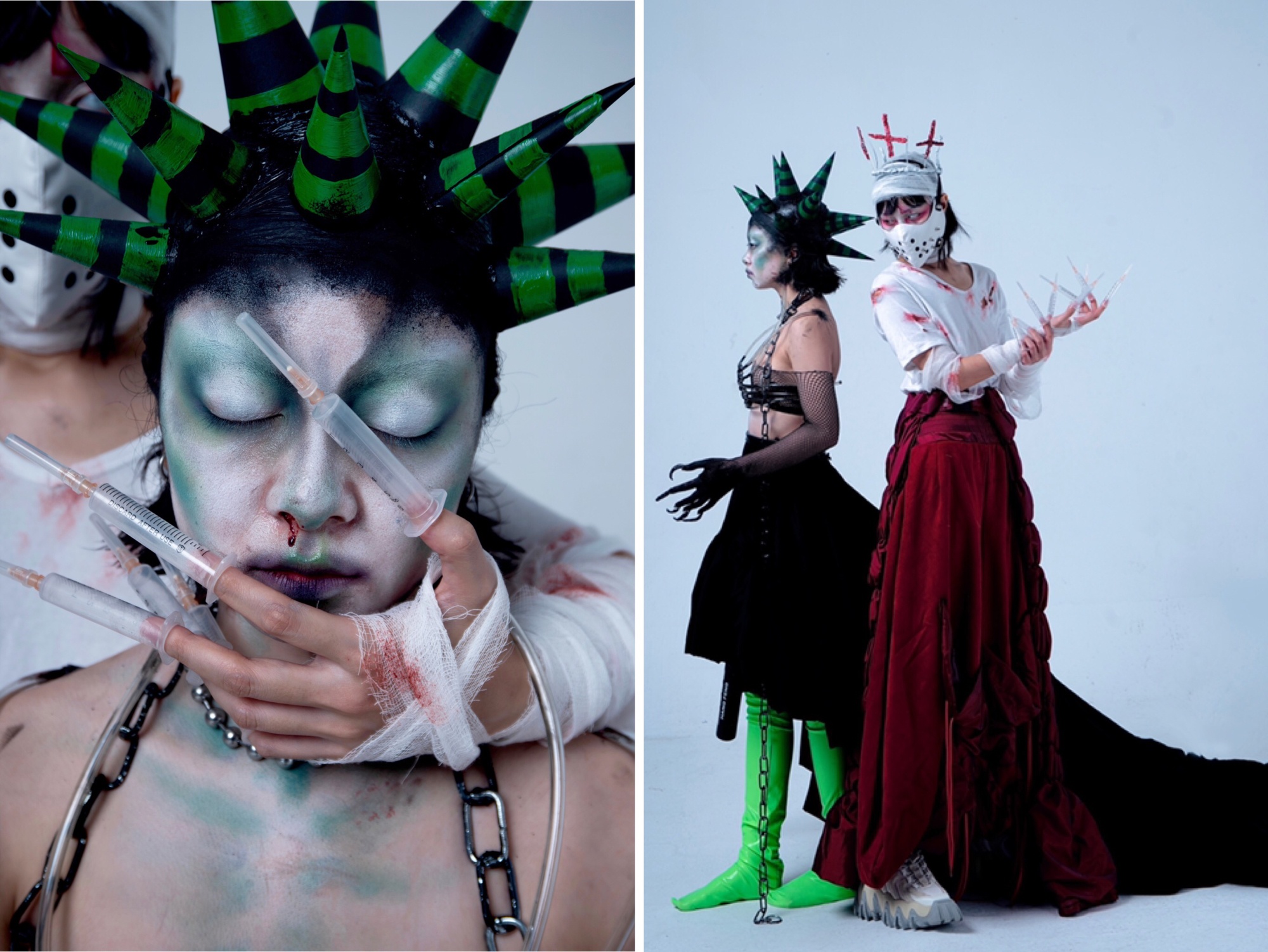 ngay ban ron cua tho trang diem dip Halloween anh 13