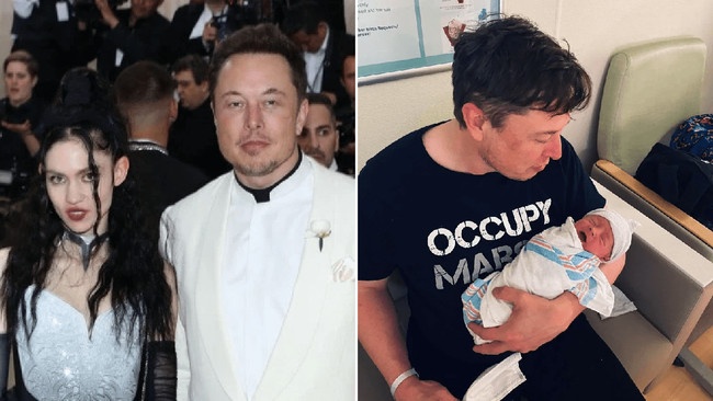 Elon Musk be con trong luc hop online anh 2