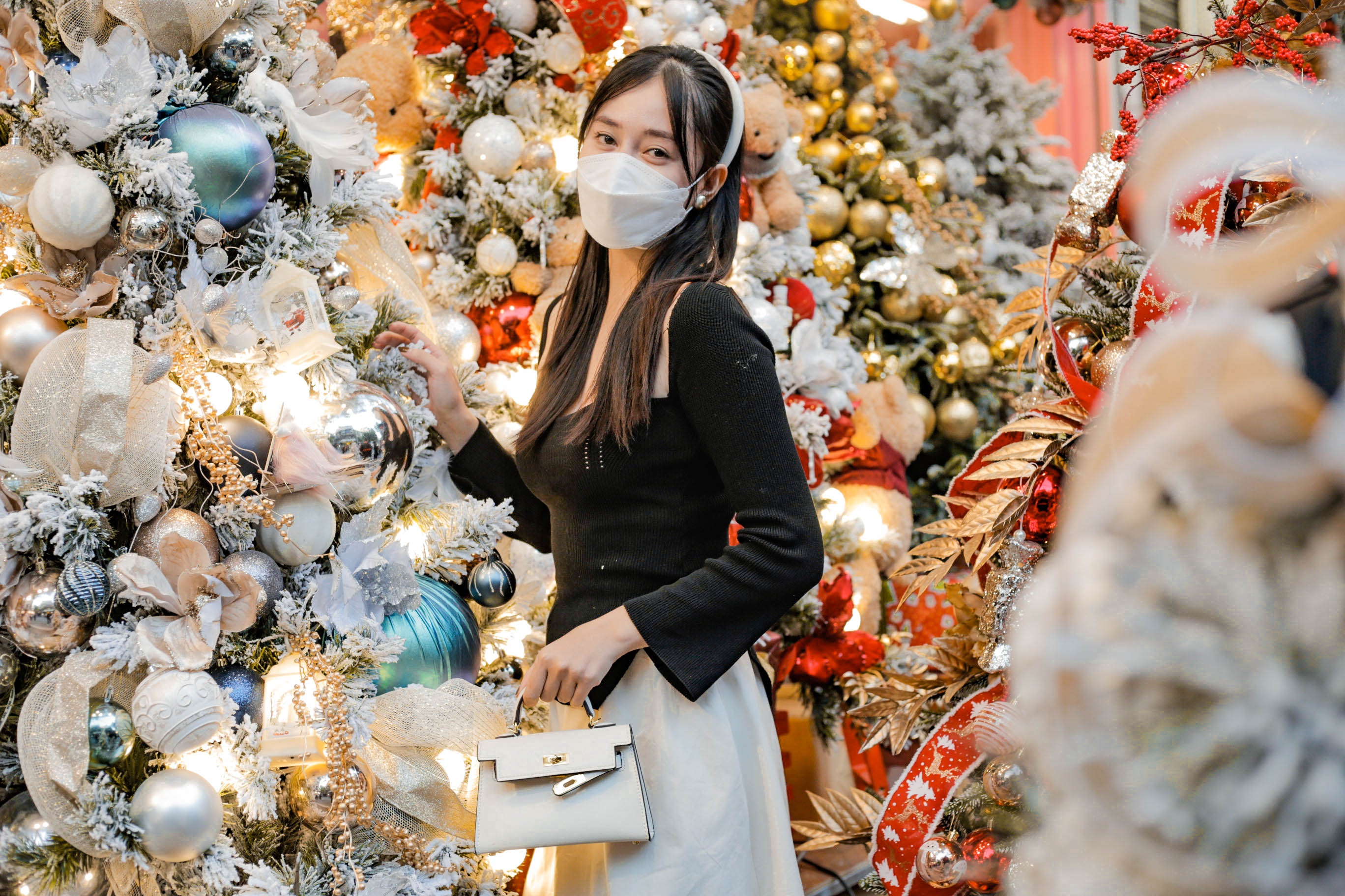 Gioi tre keo len Hang Ma check-in Noel som anh 5