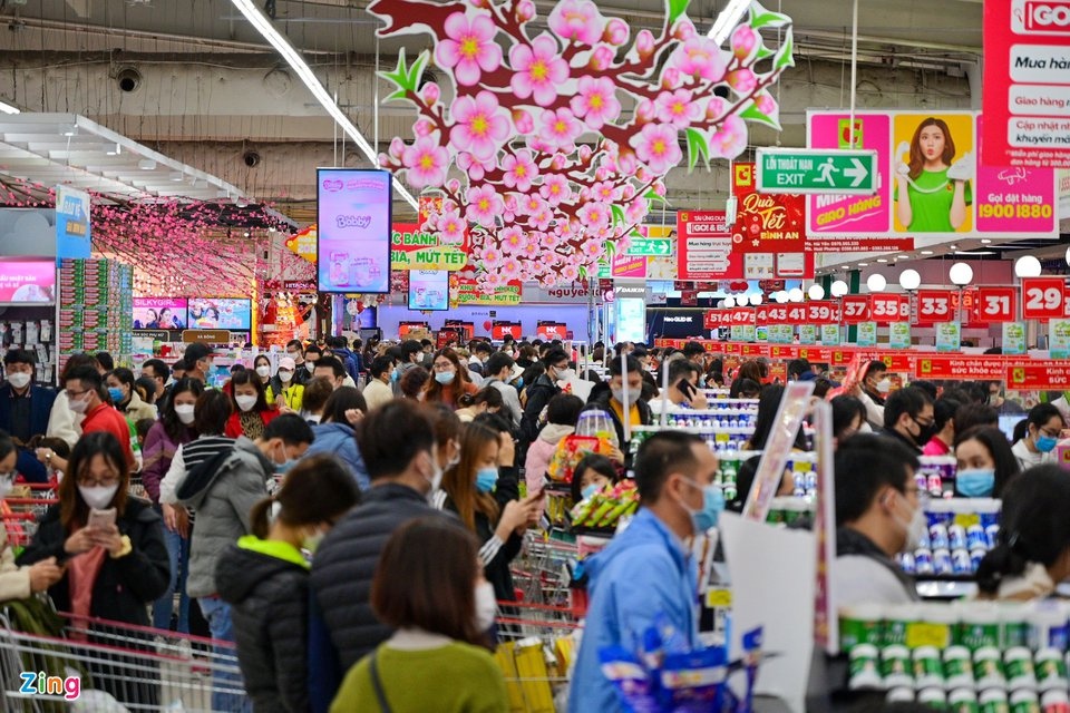 Thap thom cho hang online dip Tet anh 1