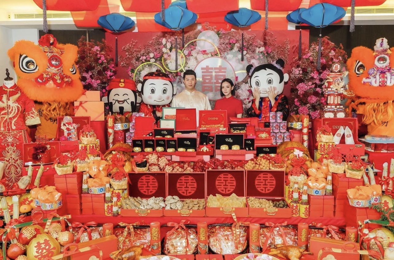 Le an hoi xa hoa cua ai nu ty phu Singapore anh 1