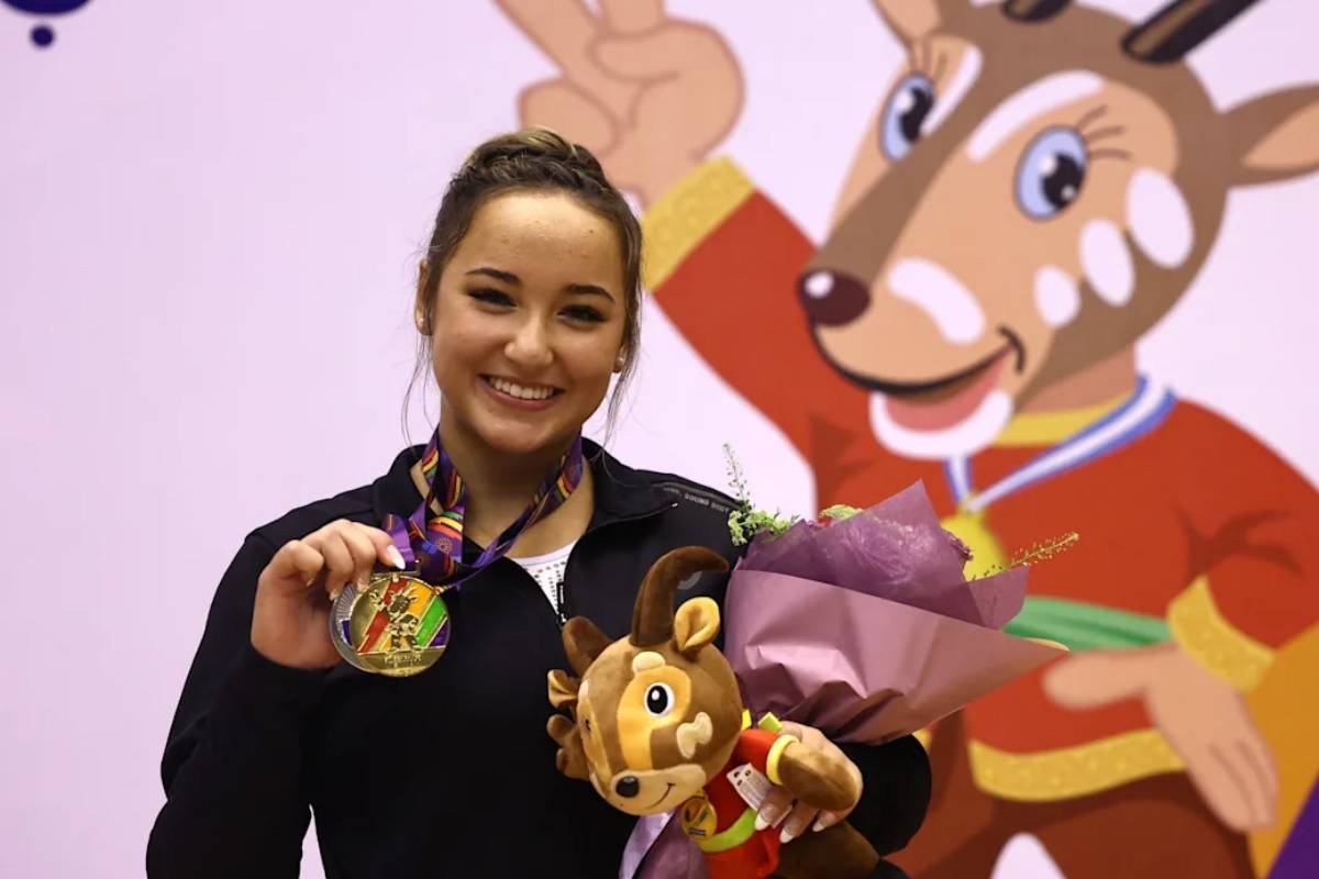 VĐV thể dục dụng cụ tài năng ở SEA Games 31 ảnh 8 VDV the duc dung cu tai nang o SEA Games 31 anh 8