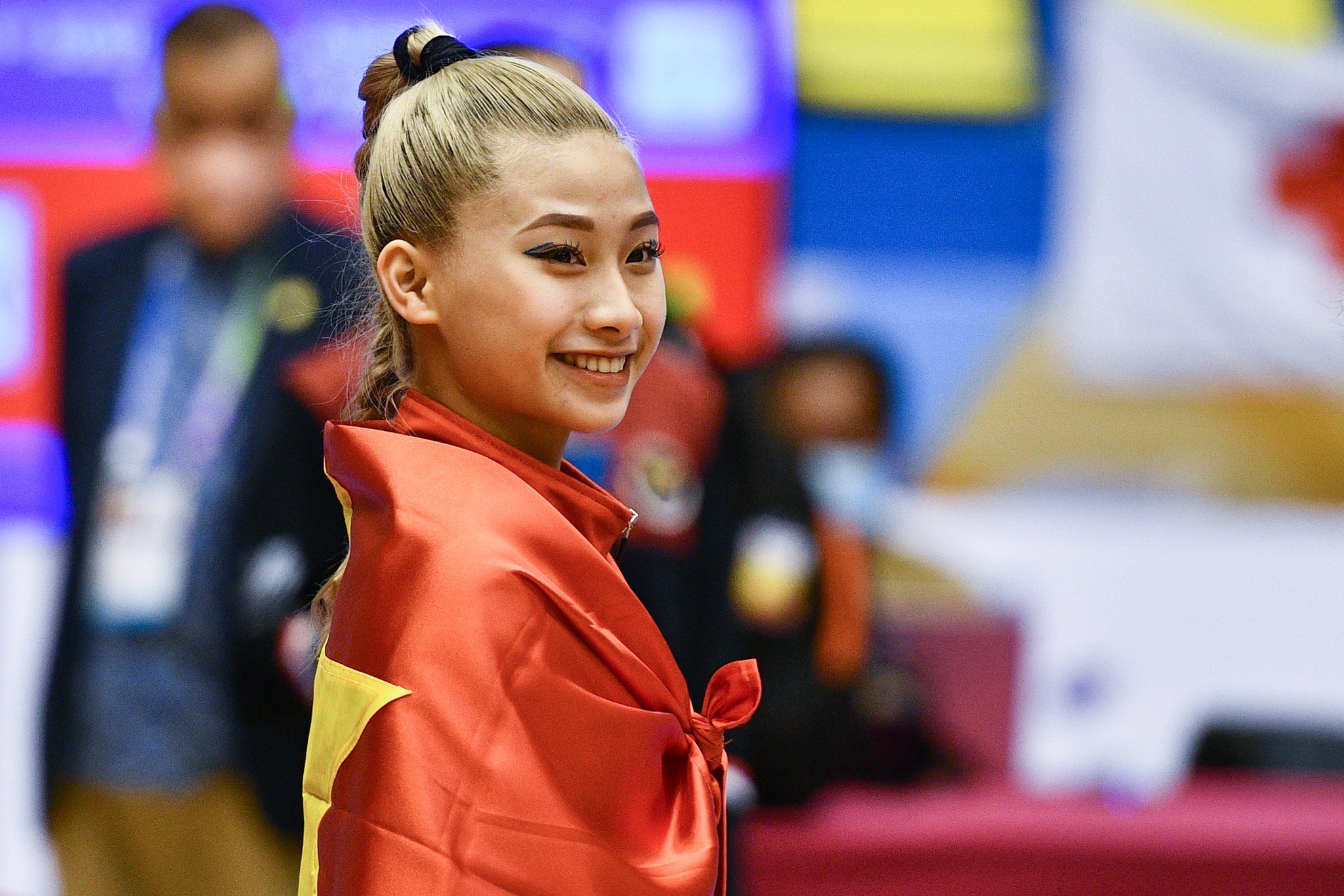 VĐV thể dục dụng cụ tài năng ở SEA Games 31 ảnh 4 VDV the duc dung cu tai nang o SEA Games 31 anh 4