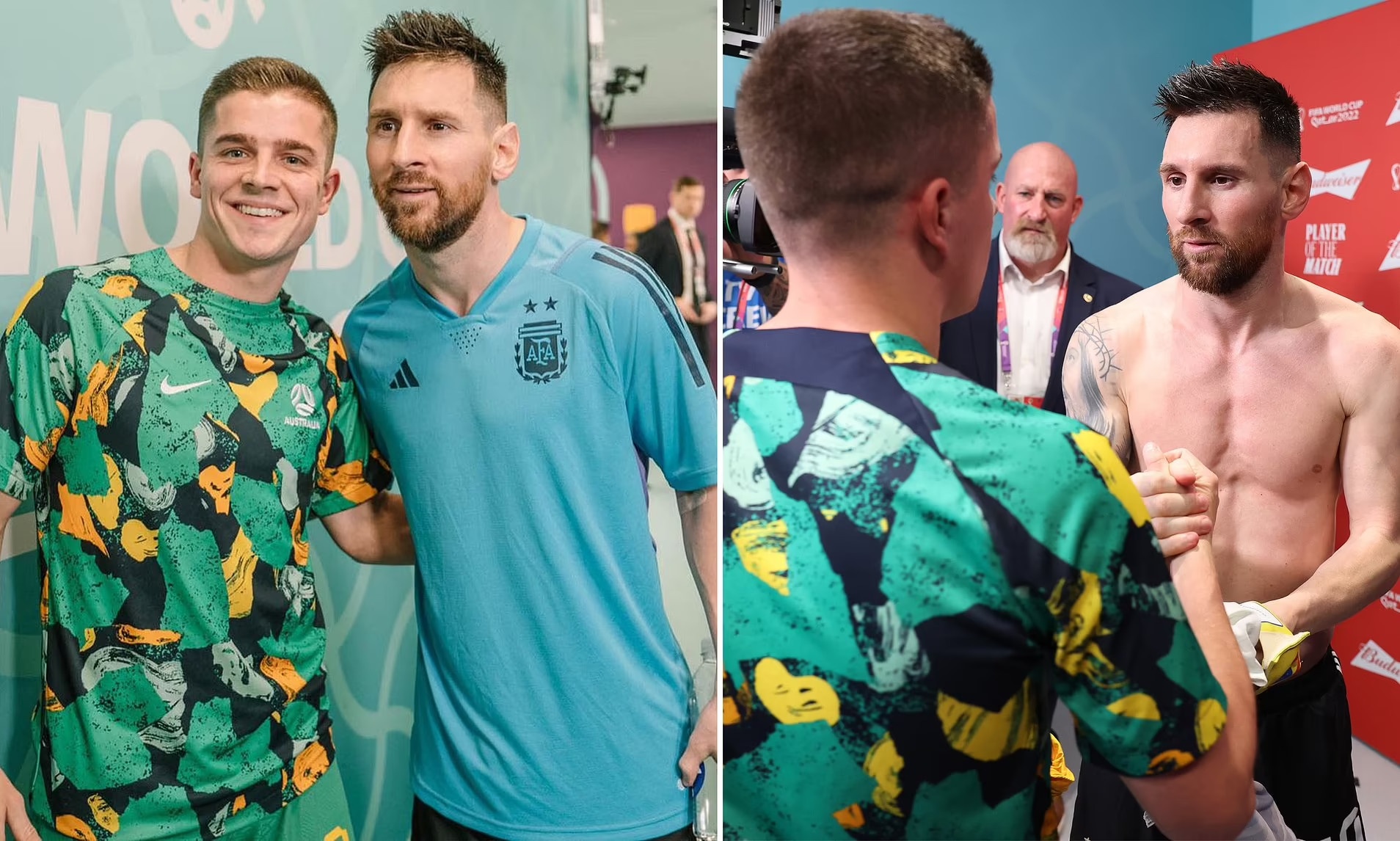 Mon qua bat ngo tu Messi danh cho cau thu chua ra san tai World Cup hinh anh