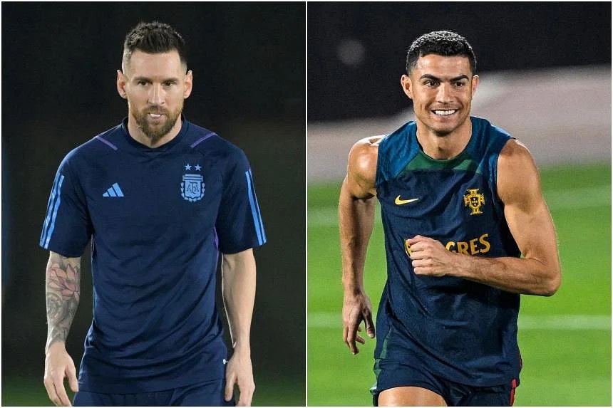 Ronaldo va Messi anh 4