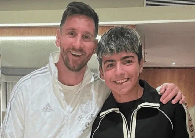 Con trai do dau cua Messi duoc chu y o World Cup hinh anh