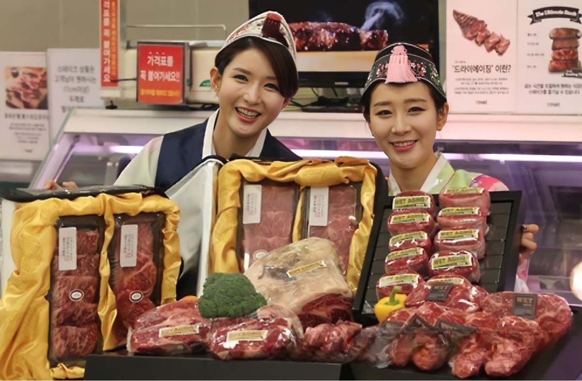 Thu nha giau Han Quoc vung tien trong dip Tet hinh anh