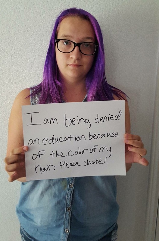 nu sinh nhuom toc anh 4